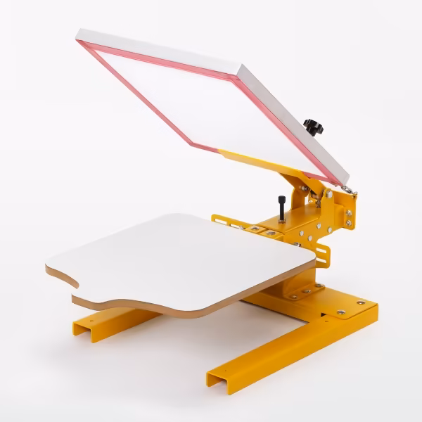 Screen printing machine for covercoat at INEQS