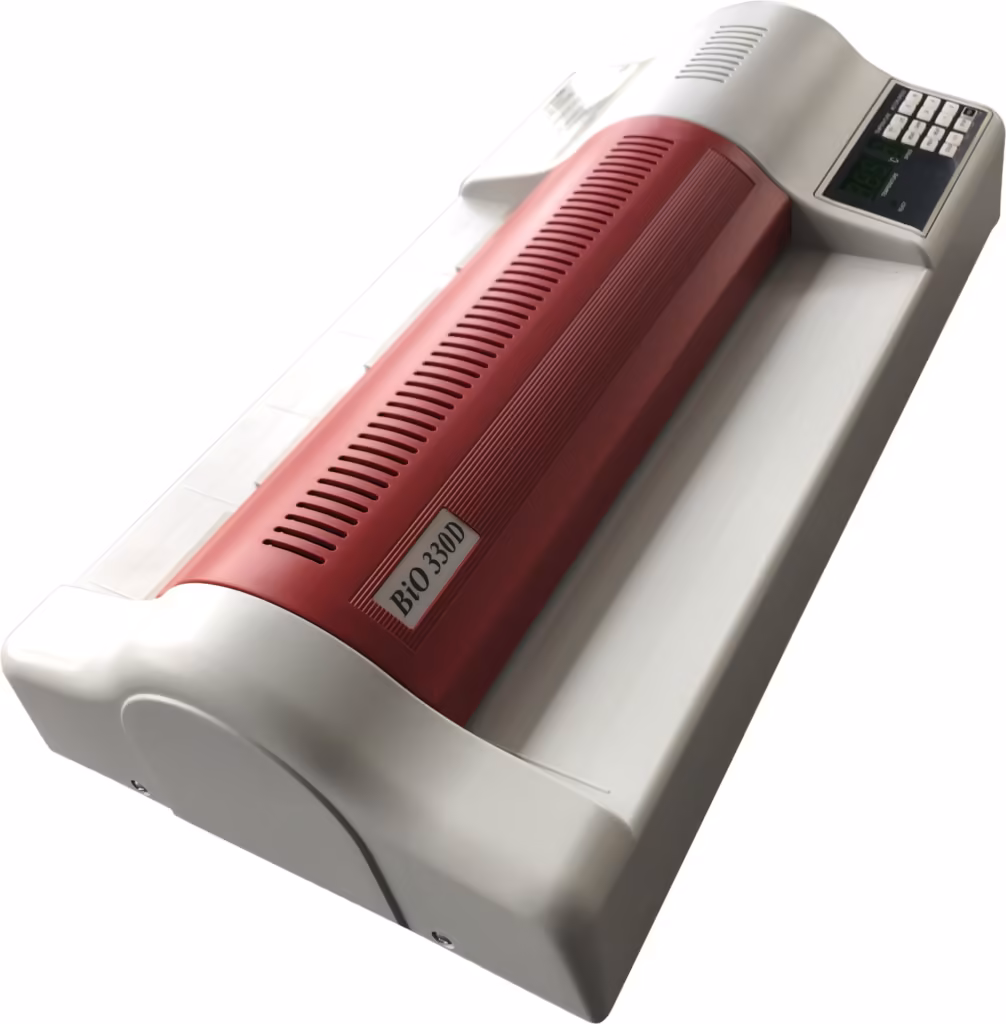 Laminator for covercoat application