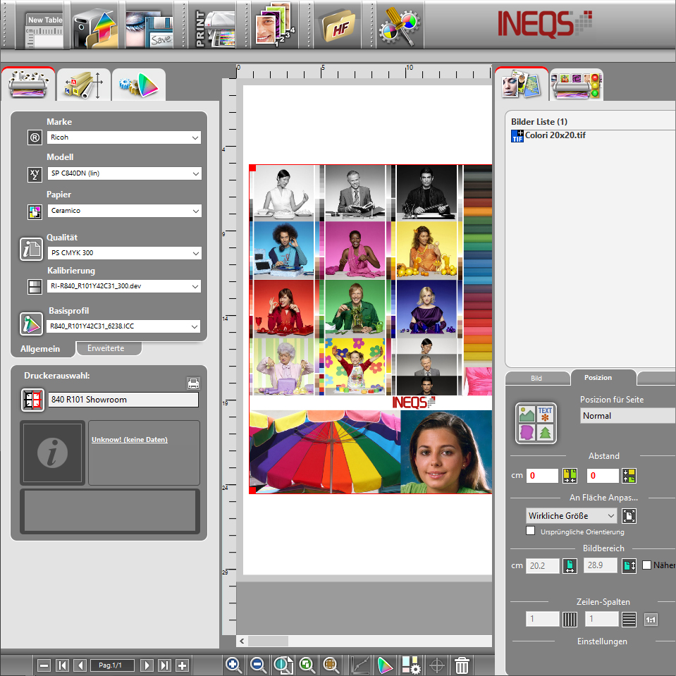 INEQS RIP software for ceramic printing